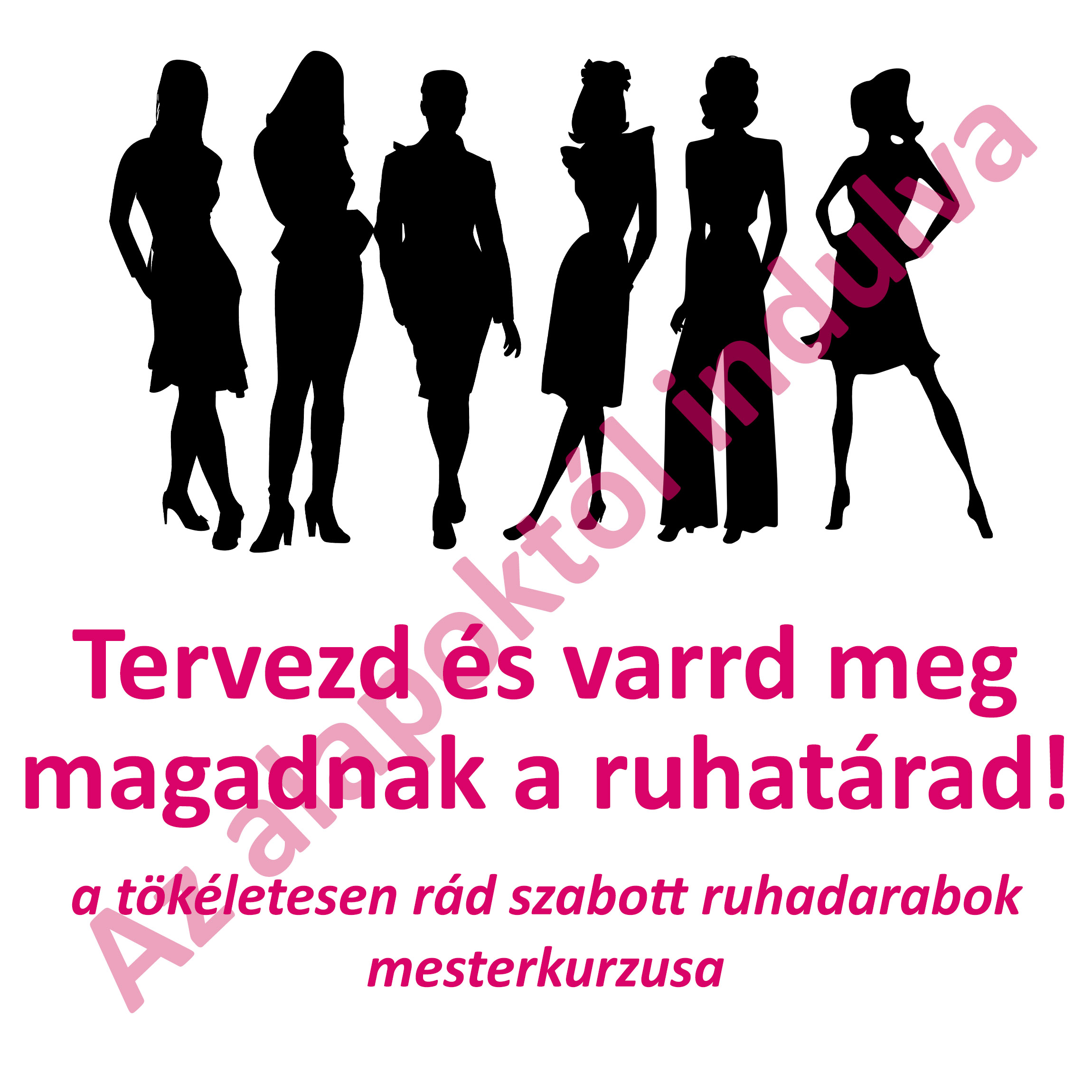 ruhatárkészítő mesterkurzus az alapoktól kezdve