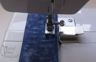 Mágneses varratvezető elhelyezése