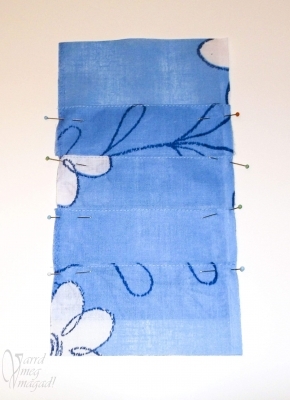 A félkész kártyatartó zsebek